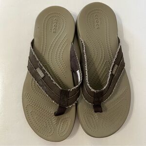 Crocs Santa Cruz Flip Flops